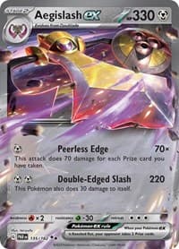 Aegislash ex - SV04: Paradox Rift - Pokemon card