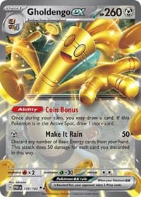 Gholdengo ex - SV04: Paradox Rift - Pokemon card