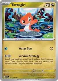 Tatsugiri - SV04: Paradox Rift - Pokemon card