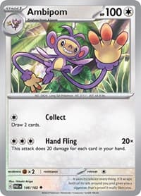 Ambipom - SV04: Paradox Rift - Pokemon card