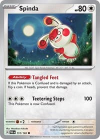 Spinda - SV04: Paradox Rift - Pokemon card