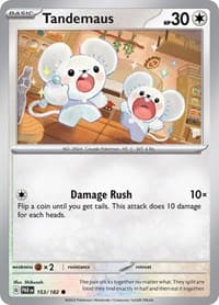 Tandemaus - SV04: Paradox Rift - Pokemon card