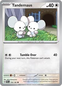 Tandemaus - SV04: Paradox Rift - Pokemon card
