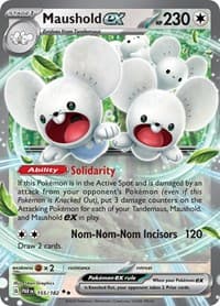 Maushold ex - SV04: Paradox Rift - Pokemon card