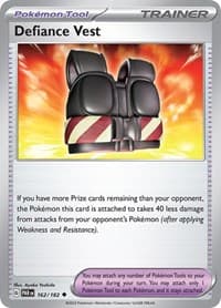 Defiance Vest - SV04: Paradox Rift - Pokemon card