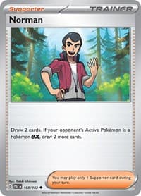 Norman - SV04: Paradox Rift - Pokemon card