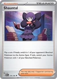 Shauntal - SV04: Paradox Rift - Pokemon card