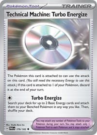 Technical Machine: Turbo Energize - SV04: Paradox Rift - Pokemon card