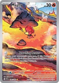 Magby - SV04: Paradox Rift - Pokemon card