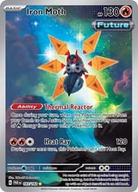 Iron Moth - SV04: Paradox Rift - Pokemon card