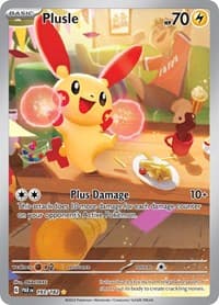 Plusle - SV04: Paradox Rift - Pokemon card