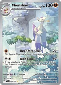 Mienshao - SV04: Paradox Rift - Pokemon card