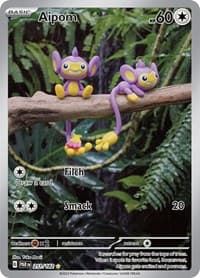 Aipom - SV04: Paradox Rift - Pokemon card