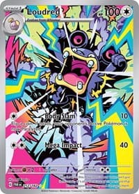 Loudred - SV04: Paradox Rift - Pokemon card
