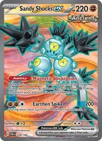 Sandy Shocks ex - SV04: Paradox Rift - Pokemon card