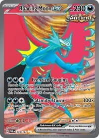 Roaring Moon ex - SV04: Paradox Rift - Pokemon card