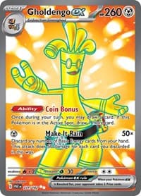 Gholdengo ex - SV04: Paradox Rift - Pokemon card