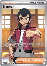Norman - SV04: Paradox Rift - Pokemon card