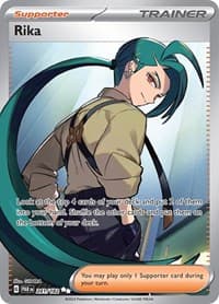Rika - SV04: Paradox Rift - Pokemon card