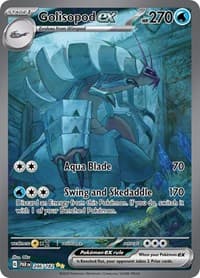 Golisopod ex - SV04: Paradox Rift - Pokemon card