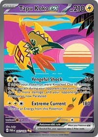 Tapu Koko ex - SV04: Paradox Rift - Pokemon card