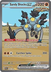 Sandy Shocks ex - SV04: Paradox Rift - Pokemon card
