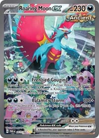 Roaring Moon ex - SV04: Paradox Rift - Pokemon card