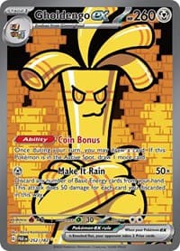 Gholdengo ex - SV04: Paradox Rift - Pokemon card