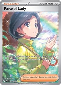 Parasol Lady - SV04: Paradox Rift - Pokemon card