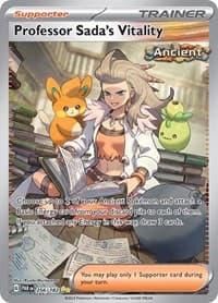 Professor Sada's Vitality - SV04: Paradox Rift - Pokemon card