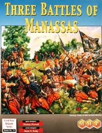 Three Battles of Manassas Board Game - Multi-Man Publishing - Boardgames card