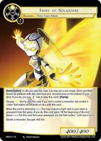 Fairy of Solarisire - Judgment of the Rogue Planet - Force of Will card