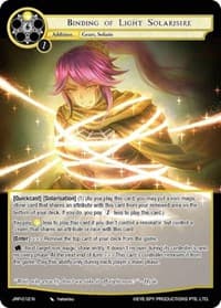 Binding of Light Solarisire - Judgment of the Rogue Planet - Force of Will card