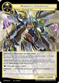 Dominatus Chronogear - Judgment of the Rogue Planet - Force of Will card