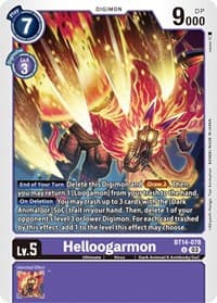Helloogarmon - Blast Ace - Digimon Card Game card