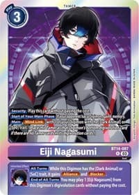 Eiji Nagasumi - Blast Ace - Digimon Card Game card