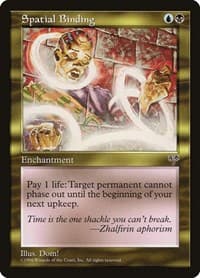 Spatial Binding - Mirage - Magic: The Gathering card