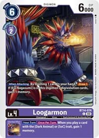 Loogarmon - Blast Ace - Digimon Card Game card
