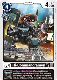 Hi-Commandramon - Blast Ace - Digimon Card Game card