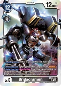 Brigadramon - Blast Ace - Digimon Card Game card