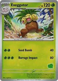 Exeggutor - My First Battle - Pokemon card