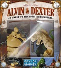 Ticket To Ride: Alvin & Dexter Monster Expansion - Days of Wonder - Boardgames card