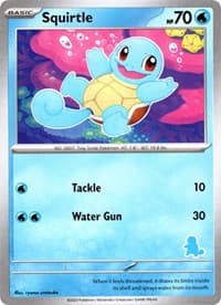 Squirtle - My First Battle - Pokemon card