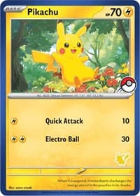 Pikachu (Blue Border) - My First Battle - Pokemon card