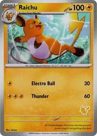 Raichu - My First Battle - Pokemon card