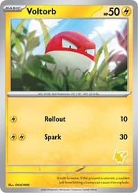 Voltorb - My First Battle - Pokemon card