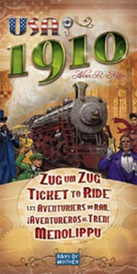 Ticket To Ride: USA 1910 Expansion - Days of Wonder - Boardgames card