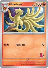 Ninetales - My First Battle - Pokemon card