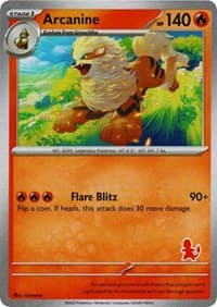 Arcanine - My First Battle - Pokemon card