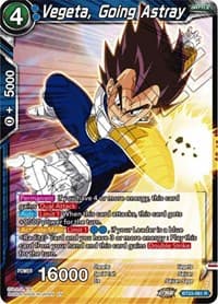 Vegeta, Going Astray - Perfect Combination - Dragon Ball Super: Masters card